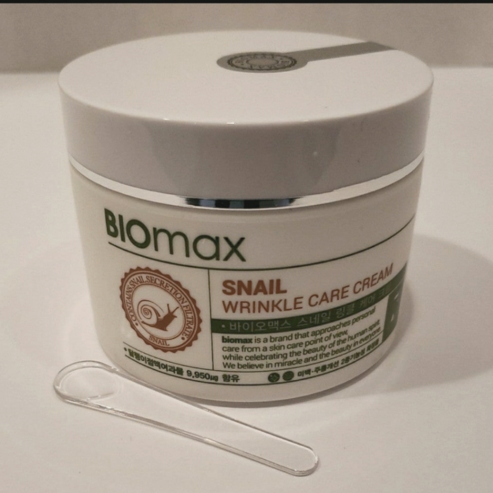 BIOMAX Snail Wrinkle Care Cream~ NIB